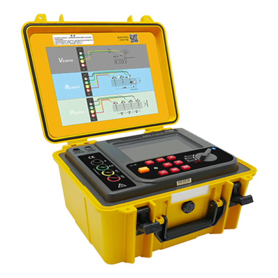 HMTR-30 Terrômetro Digital de 4 Bornes 30kΩ c/ Datalogger e Software